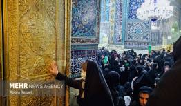 مراسم شب نوزدهم ماه رمضان در حرم مطهر امام رضا(ع)