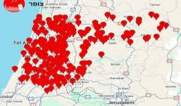 مرکز اسرائیل آماج موشک‌های خوشه‌ای ایران+فیلم