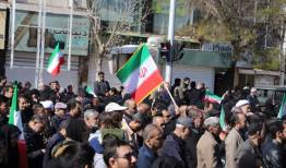 عزاداری کرمانشاهیان در سوگ رهبر شهید انقلاب