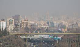 آلودگی هوای تهران درمحدوده ناسالم قرارگرفت