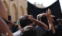 آیین پُرسه ۱۰۵ ساله امام حسین(ع) در یزد + فیلم