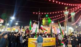 حضور با بصیرت مردم دیار سلطان در خونخواهی رهبر شهید