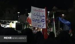 راهپیمایی خونخواهان رهبر شهید امت در روستای چهارمحل خورگام رودبار