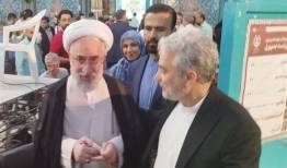 دادستان کل کشور رأی خود را به صندوق انداخت