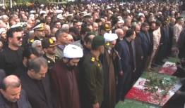 تشییع پیکر ۷ شهید گمنام در رشت برگزار شد