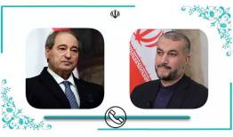 گفتگوی تلفنی وزرای امور خارجه ایران و سوریه