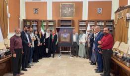 کمتر از یک ماه تا نمایش تابلوی فاخر سوخت معرق باقی است