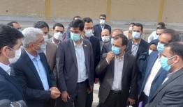بازدید وزیر اقتصاد از بندر خشک «آپرین» اسلامشهر