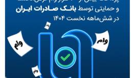 پرداخت بیش از ۱۰۰ هزار وام قرض‌الحسنه و حمایتی توسط بانک صادرات ایران 