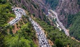 ترافیک سنگین در محورهای کندوان و هراز
