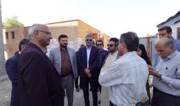 اخلاقی: ساختمان مرکز خدمات سلامت وحدتیه ۶۰ درصد پیشرفت فیزیکی دارد