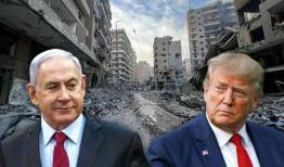 تظاهرات آمریکایی‌ها علیه سفر نتانیاهو+فیلم