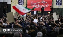 عزاداری پرشور هیئت های مذهبی زنجان در سوگ رهبر شهید