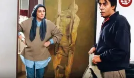 تصویری از هدیه تهرانی در ۲۹ سالگی کنار خسرو شکیبایی