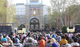 وزیر امورخارجه میهمان تور پیاده‌روی میدان مشق شد