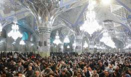 ویژه برنامه مناجات خوانی شب اول ماه رمضان در حرم امام رضا(ع)