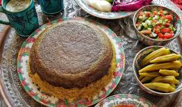 طرز تهیه ته چین کوکو سبزی؛ خوشمزه و متفاوت