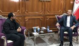 دیدار محمد عبدالسلام با امیرعبداللهیان درمسقط