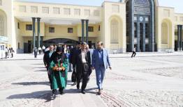 وزیر میراث فرهنگی وارد اصفهان شد