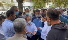 حضور معاون اول رئیس‌جمهور در بازار «امین حضور»