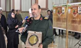 نشان ملی فردوس به فرمانده سپاه البرز اهدا شد