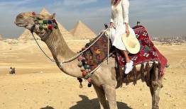 خوشگذرانی ایوانکا ترامپ در اهرام مصر