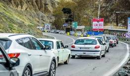 یک‌طرفه شدن جاده چالوس از ساعت ۱۱:۳۰ صبح امروز