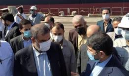 بازدید معاون اقتصادی رئیس جمهور از بندر شهید رجایی