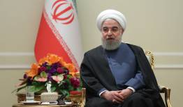 روحانی در مراسم تحلیف رئیس‌جمهور حضور یافت
