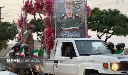 همه زیر یک پرچم؛ شکوه وحدت در بدرقه شهید «شادمانی»