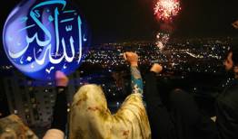 طنین «الله‌اکبر» در سراسر ایران همزمان با شب ۴۷اٌمین سالگرد انقلاب