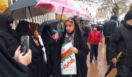 راهپیمایی باشکوه دیار گروس در ۲۲ بهمن ماه