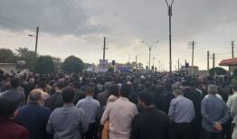 مراسم تشییع پیکر دیپلمات شهید «سید محمدرضا موسوی» در وحدتیه برگزار شد