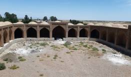 کاروانسرای فخرآباد بجستان مرمت شد