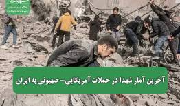 آخرین آمار شهدا در حملات آمریکایی- صهیونی به ایران