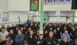 مراسم عزاداری ۲۸ صفر در روستای شیرین بلاغ بیجار
