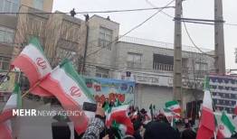حضور پرشور مردم ورامین در راهپیمایی ۲۲ بهمن