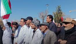 تجمع اساتید و دانشجویان استان مرکزی در سوگ رهبر شهید امت 