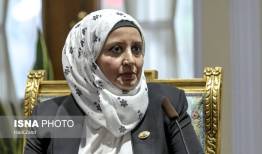 پوشش زن دیپلمات سوری در دیدار با قالیباف