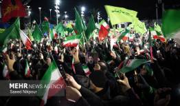 تداوم تجمع خودجوش مردمی رشت در سوگ رهبر شهید