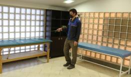 ورزشگاه آزادی در آستانه بازی ایران و سوریه ضدعفونی شد