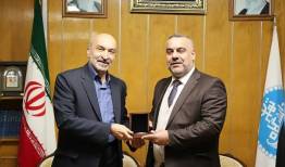 دیدار هیئت دانشگاهی نینوا با رئیس دانشگاه تهران