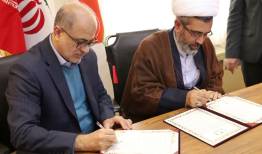 انعقاد تفاهم نامه همکاری بنیاد شهید لرستان و موسسه شاهدان کوثر بنیاد شهید کشور