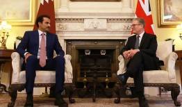 سران انگلیس و قطر درباره ایران گفت‌وگو کردند