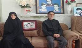 احقاق حق پدر و مادر سه شهید شهرستان ازنا