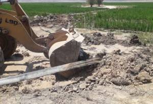 انسداد ۱۴۲۴ حلقه چاه غیرمجاز در کرمانشاه طی سال جاری 