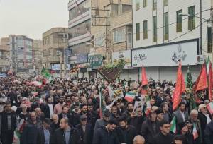 خروش انقلابی مردم نظرآباد در ۲۲ بهمن