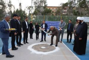 سه پروژه عمرانی دانشگاه آزاد بندرعباس کلنگ‌زنی شد