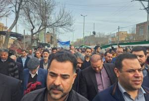 راهپیمایی ۲۲ بهمن در اردستان