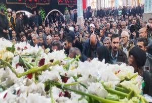 تشییع باشکوه شهید مدافع امنیت «پیمان عباسی» در گچساران برگزار شد